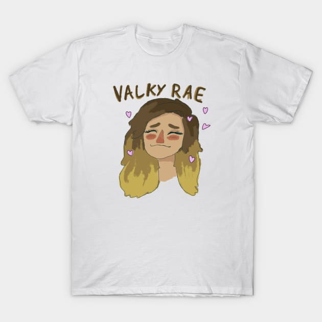Valkyrae - Twitch Streamer - Video Gamer T-Shirt by sheehanstudios